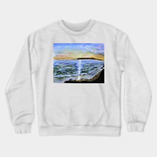 Kims Beach Sunset Crewneck Sweatshirt